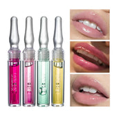 HANDAIYAN Moisturizing Transparent Small Ampoule Lip Gloss - 6 Pcs Set